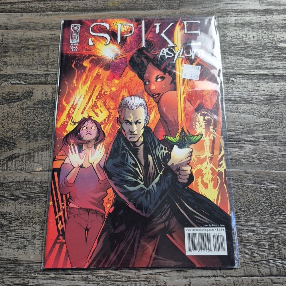 Spike Asylum #5A Comic Book 2007 IDW Publishing Buffy The Vampire Urru